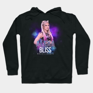 alexa bliss wrestle Hoodie